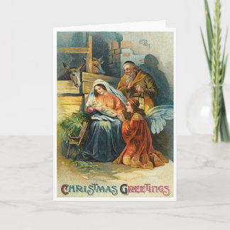 Weihnachtskarte für Vintage Manager Feiertagskarte