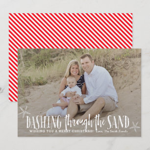 Weihnachtskarte für warme Wetter Einladung