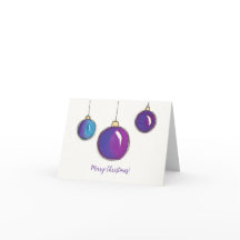 Weihnachtskarte für Wasserfarben