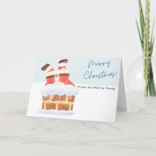 Weihnachtskarte für Watercolor individuell einstel Karte