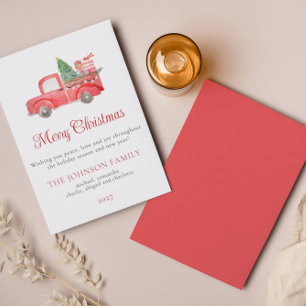 Weihnachtskarte für Weihnachtsbäder Einladung