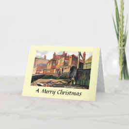 Weihnachtskarte - Greenwich, London Feiertagskarte