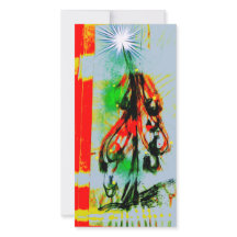 Weihnachtskarte großartig Weihnachtsbaum hell