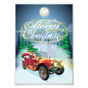Weihnachtskarte Gruß Fotodruck