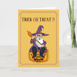 Weihnachtskarte Halloween Karte