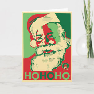 Weihnachtskarte - HoHoHo Feiertagskarte