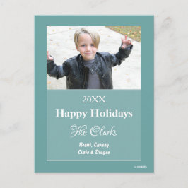 Weihnachtskarte Jede Farbe Postkarte - HAMbWG