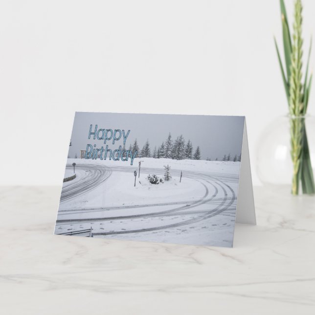 Weihnachtskarte Karte (Vorderseite)