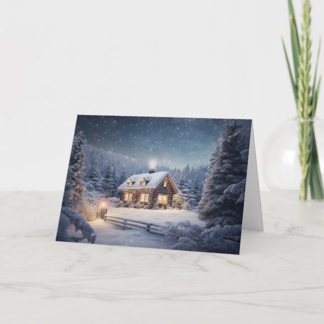 Weihnachtskarte Karte (Vorderseite)