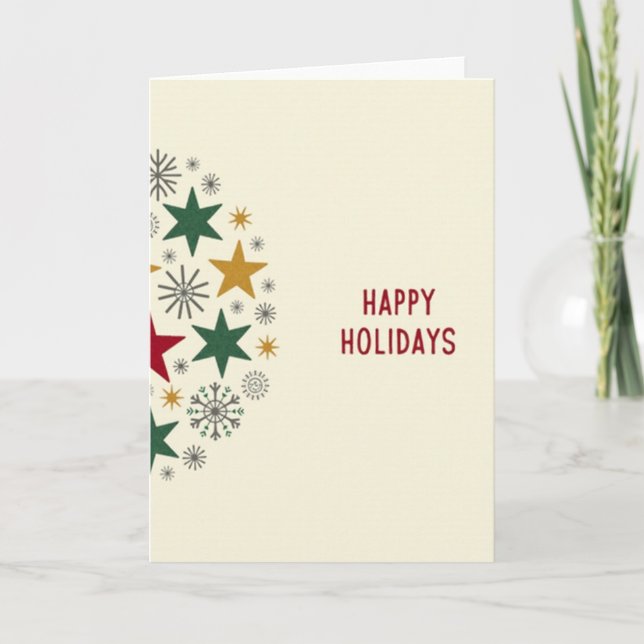 Weihnachtskarte Karte (Vorderseite)