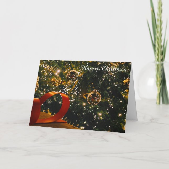 Weihnachtskarte Karte (Vorderseite)