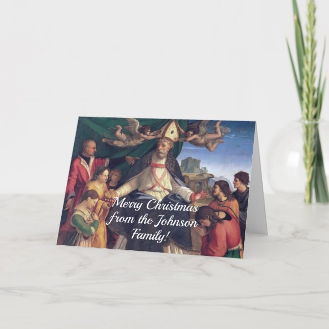 Weihnachtskarte Karte (Vorderseite)