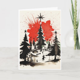 Weihnachtskarte Karte