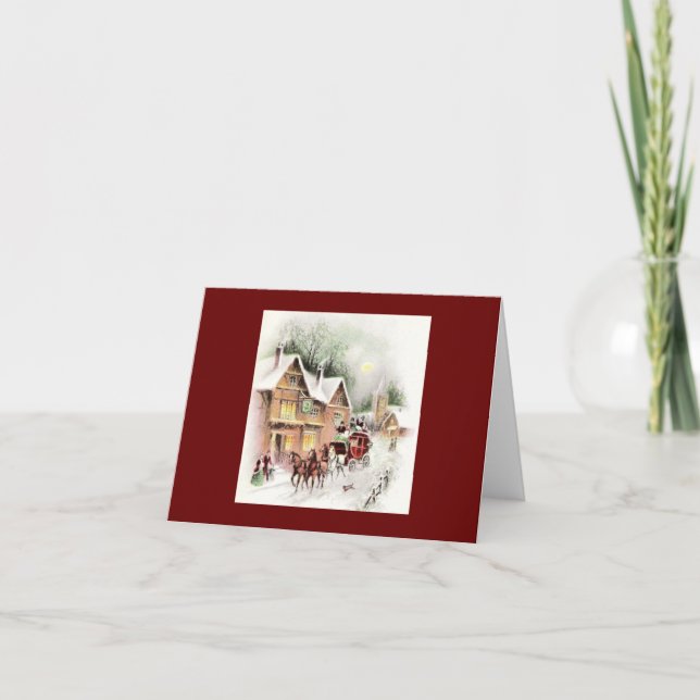 Weihnachtskarte Karte (Vorderseite)