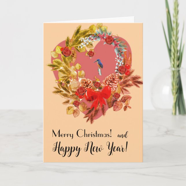 Weihnachtskarte! Karte (Vorderseite)