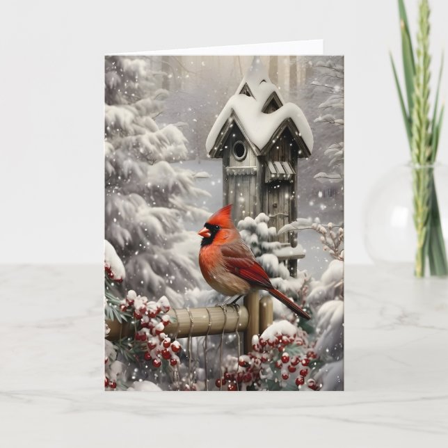 Weihnachtskarte Karte (Vorderseite)