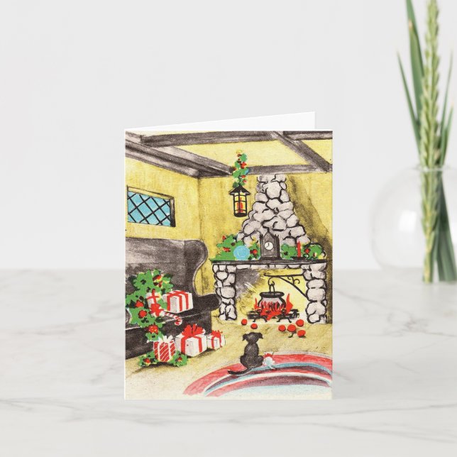 Weihnachtskarte Karte (Vorderseite)