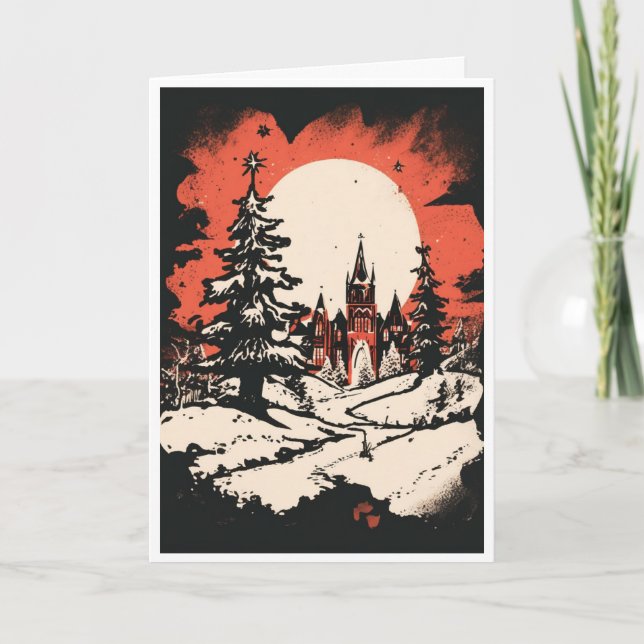 Weihnachtskarte Karte (Vorderseite)
