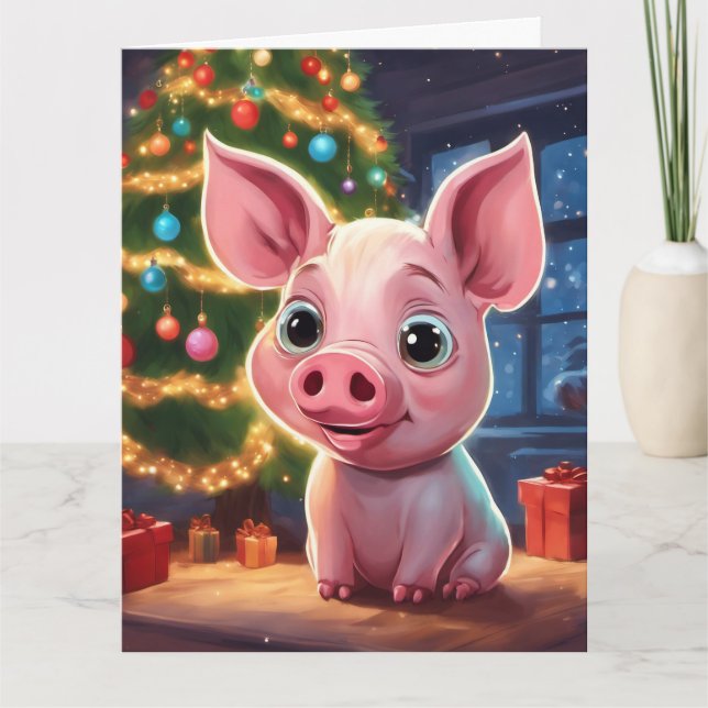 Weihnachtskarte Karte (Vorderseite)