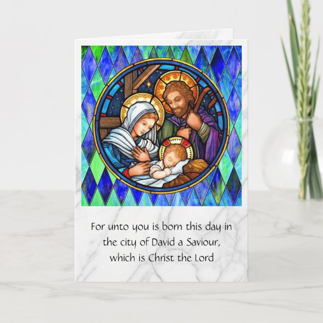 Weihnachtskarte Karte (Vorderseite)