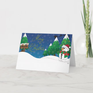 Weihnachtskarte Karte