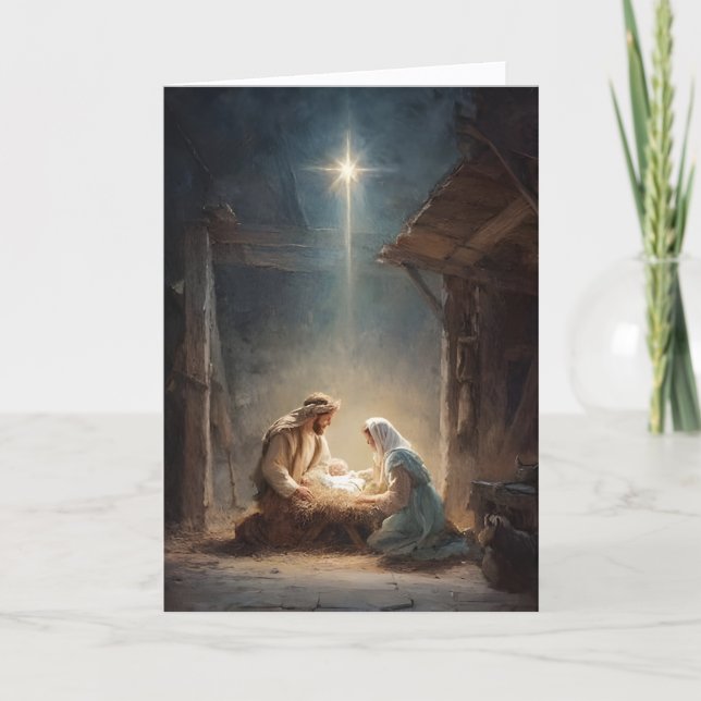 Weihnachtskarte Karte (Vorderseite)
