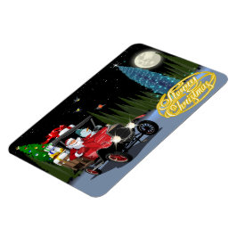 Weihnachtskarte Magnet