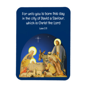 Weihnachtskarte Magnet