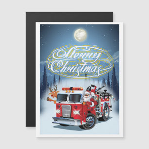Weihnachtskarte Magnetkarte