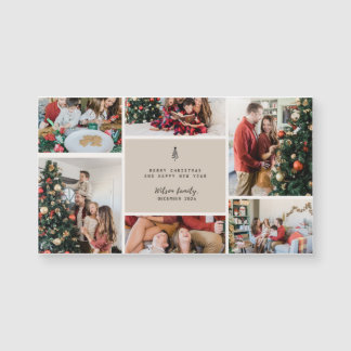 Weihnachtskarte Magnetkarte