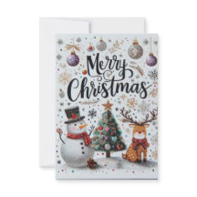 Weihnachtskarte - Merry Christmas