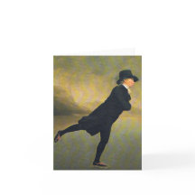 Weihnachtskarte - Minister Skaten