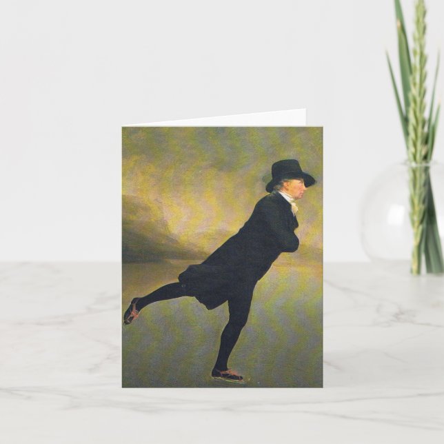 Weihnachtskarte - Minister Skaten Feiertagskarte (Vorderseite)