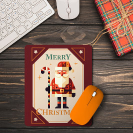 Weihnachtskarte mit Candy Cane Mousepad