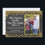Weihnachtskarte mit einem Foto für eine Familie Feiertagskarte<br><div class="desc">Diese Weihnachtskarte wird sicher allen Freude bringen, die es in dieser Feiertagssaison sehen. Bitte schreiben Sie mir, wenn Sie Anpassungen benötigen, z.B. Farbveränderungen, Änderungen der Verbiage, mehr oder weniger Fotos, etc. Ich kann auch koordinierende Adressetiketten und Umschlag Aufkleber machen. Manchmal kann Zazzle knifflig sein, also wenn Sie Probleme beim Formatieren...</div>