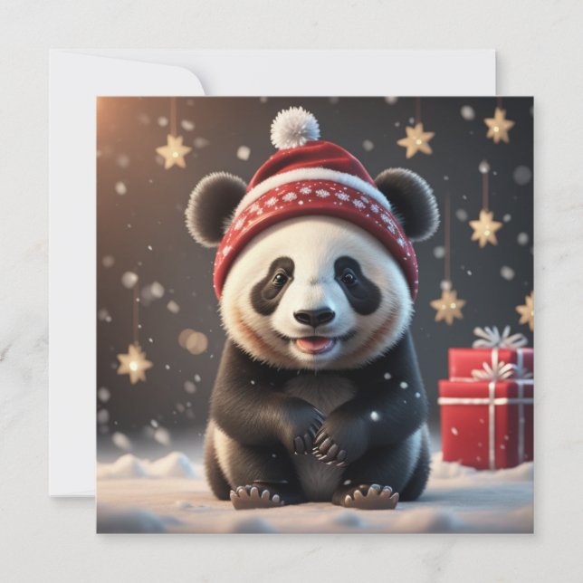 Weihnachtskarte niedlich feiertagskarte (Vorderseite)