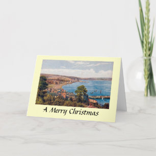 Weihnachtskarte - Penzance aus Newlyn Feiertagskarte