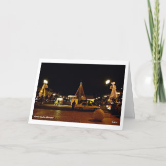 Weihnachtskarte - Portugiesisch Feiertagskarte