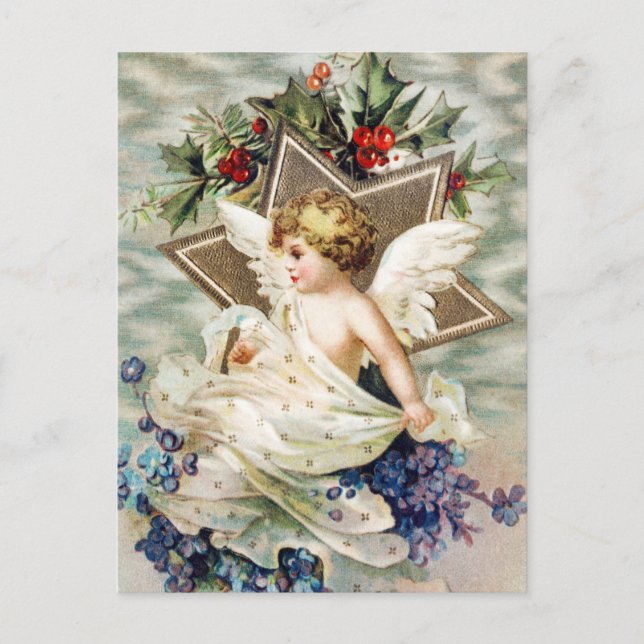 Weihnachtskarte Postkarte (Vorderseite)