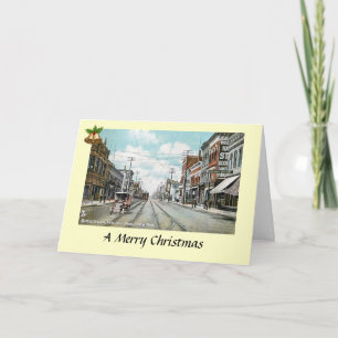 Weihnachtskarte - Sheboygan, Wisconsin Feiertagskarte