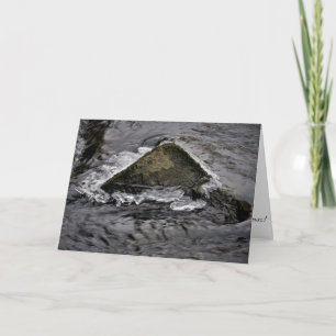 Weihnachtskarte "The Living Rock" Karte
