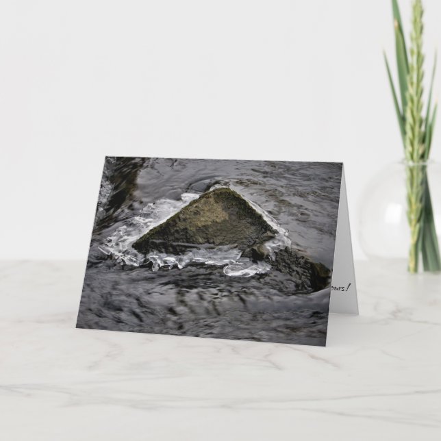 Weihnachtskarte "The Living Rock" Karte (Vorderseite)