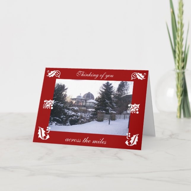 Weihnachtskarte von Buxton Feiertagskarte (Vorderseite)