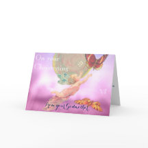 Weihnachtskarte von Godmutter Godparent