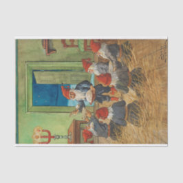 Weihnachtskarte von Jenny Nystrom Seidenpapier