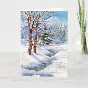 Weihnachtskarte W-33 Feiertagskarte