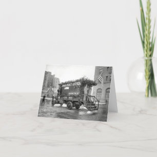 Weihnachtskarte WASHINGTON DC POST 1919 Feiertagskarte