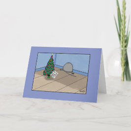 Weihnachtskarte - Weihnachtsmäuse Feiertagskarte