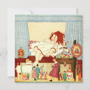 Weihnachtskarte   Weihnachtsspielzeug Feiertagskarte