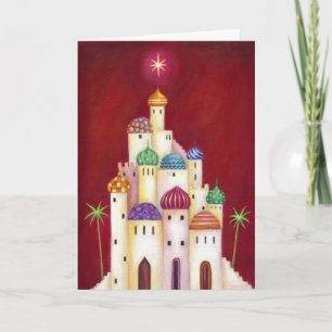 Weihnachtskarte - Whimsicaler Bethlehem-Stern Karte